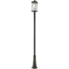 Portland Oil Rubbed Bronze Post Light by Z-Lite