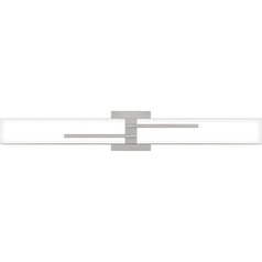 Allison Brushed Nickel LED Bathroom Light by Quoizel Lighting