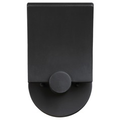 Flipout LED Outdoor Wall Light in Black by George Kovacs