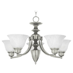 Maxim Lighting Malaga Satin Nickel Chandelier