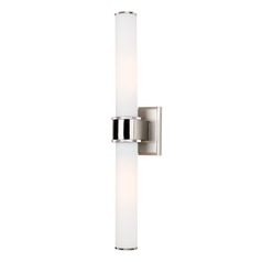 Mill Valley Satin Nickel Bathroom Light by Hudson Valley Lighting