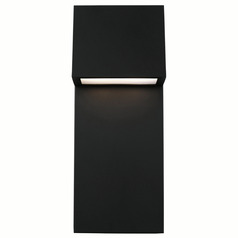 Visual Comfort Studio Collection Rocha Black LED Outdoor Wall Light