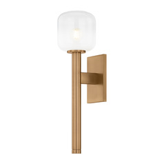 Troy Lighting Axton Patina Brass LED Sconce