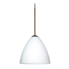 Besa Lighting Mia Bronze LED Mini-Pendant Light