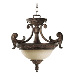 Madeleine Corsican Gold Pendant by Quorum Lighting