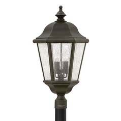 Edgewater 27.75-Inch Oil Rubbed Bronze Outdoor Wall Light by Hinkley Lighting
