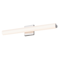 Tubo Polished Chrome LED Bathroom Light by Sonneman Lighting