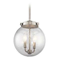 Holbrook 10-Inch Pendant in Brushed Nickel by Kichler Lighting