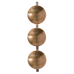 Diesel Hammered Wall Sconce in Vintage Brass by Arteriors Home