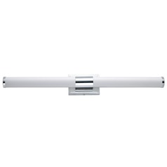 Optic Polished Chrome LED Vertical Bathroom Light by Maxim Lighting