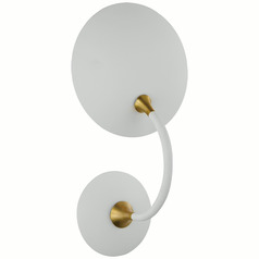 Thomas OBrien Keira Sconce in White by Visual Comfort Signature