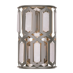 Hexly 12-Inch Sconce in Bronze & Silver by Minka Lavery