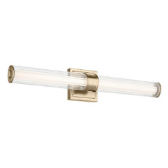 Laurene 26.50-Inch LED Bath Light in Champagne Bronze by Kichler