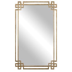 Devoll Antique Gold Mirror by Uttermost Lighting