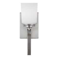 Kemal Brushed Nickel Sconce by Generation Lighting