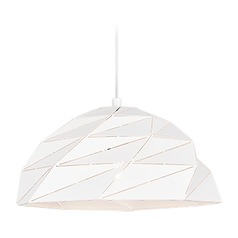 Riku White Pendant by Matteo Lighting