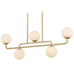 Quoizel Lighting Regis Brushed Gold Island Light