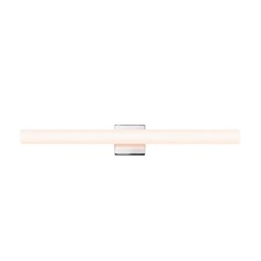 Tubo Polished Chrome LED Bathroom Light by Sonneman Lighting