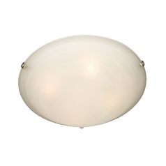 Malibu Satin Nickel Flush Mount by Maxim Lighting