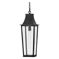 Hinkley Georgetown Black LED Outdoor Hanging Light