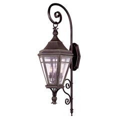 Morgan Hill 46-Inch Outdoor Wall Light in Natural Rust by Troy Lighting