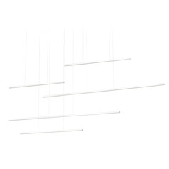 Vega Motion White LED Multi-Light Pendant by Kuzco Lighting