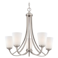 Overland Park Brushed Nickel Chandelier
