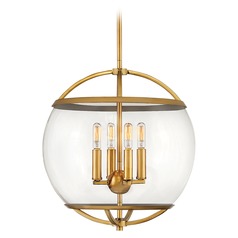 Calvin 15-Inch Heritage Brass Pendant by Hinkley Lighting