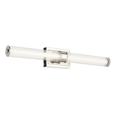 Laurene 31.0-Inch LED Bath Light in Polished Nickel by Kichler