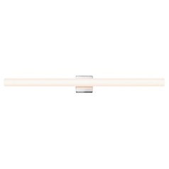 Tubo Polished Chrome LED Bathroom Light by Sonneman Lighting