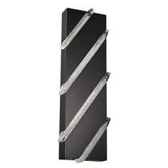 Schonbek Beyond Barra Black LED Sconce
