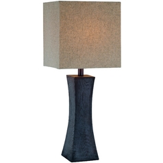 Enkel Dark Walnut Table Lamp by Lite Source Lighting