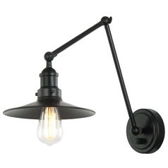 Brixson Black Sconce by Matteo Lighting