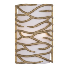 Branch Reality 2-Light Wall Sconce in Ashen Gold by Minka Lavery