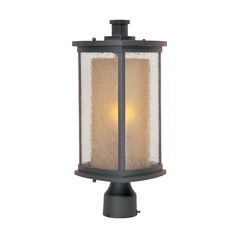 Bungalow Bronze Post Light by Maxim Lighting