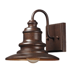 Outdoor Wall Light in Hazelnut Bronze Finish