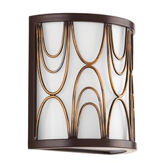 Cirrine Antique Bronze Sconce by Progress Lighting
