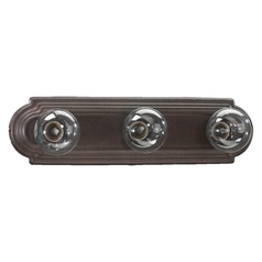 Toasted Sienna Bathroom Light by Quorum Lighting
