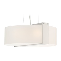 Rogina Polished Steel Pendant by Lite Source Lighting
