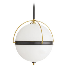 Dorothy Globe Pendant in Bronze & Antique Brass by Arteriors Home