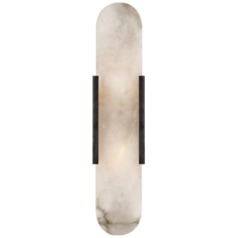 Kelly Wearstler Melange Elongated Sconce in Bronze by Visual Comfort Signature