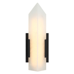 Matteo Lighting Rigio Matte Black LED Sconce