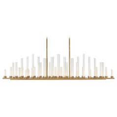 Trinity Heritage Brass LED Island Light by Fredrick Ramond
