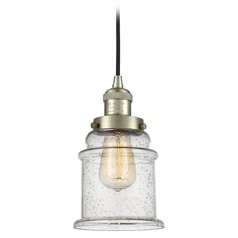 Canton Antique Brass Mini Pendant by Innovations Lighting