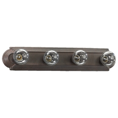 Toasted Sienna Bathroom Light by Quorum Lighting