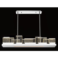 Original Glacier 42-Inch Polished Nickel LED Linear Light by Avenue Lighting