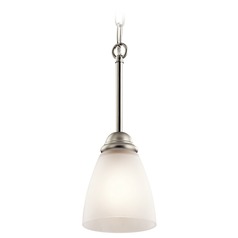 Jolie 4.75-Inch Mini Pendant in Brushed Nickel by Kichler Lighting