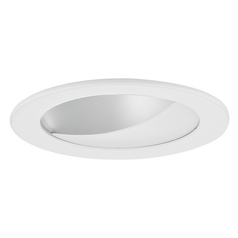 GU10 Satin Wall Washer LED Trim for 4-Inch Recessed Cans