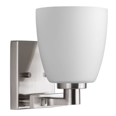 Fleet Brushed Nickel Sconce by Progress Lighting
