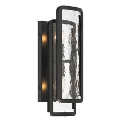 Bella Collina 2-Light Wall Sconce in Coal Black by Minka Lavery